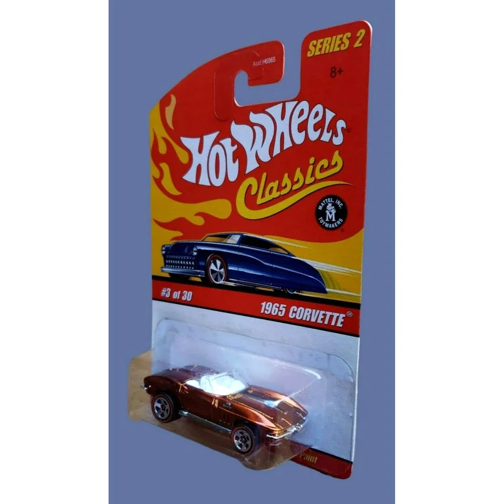2006 Hot Wheels 1965 CORVETTE CONVERTIBLE Copper Classics Series 2 REDLINE VAR!